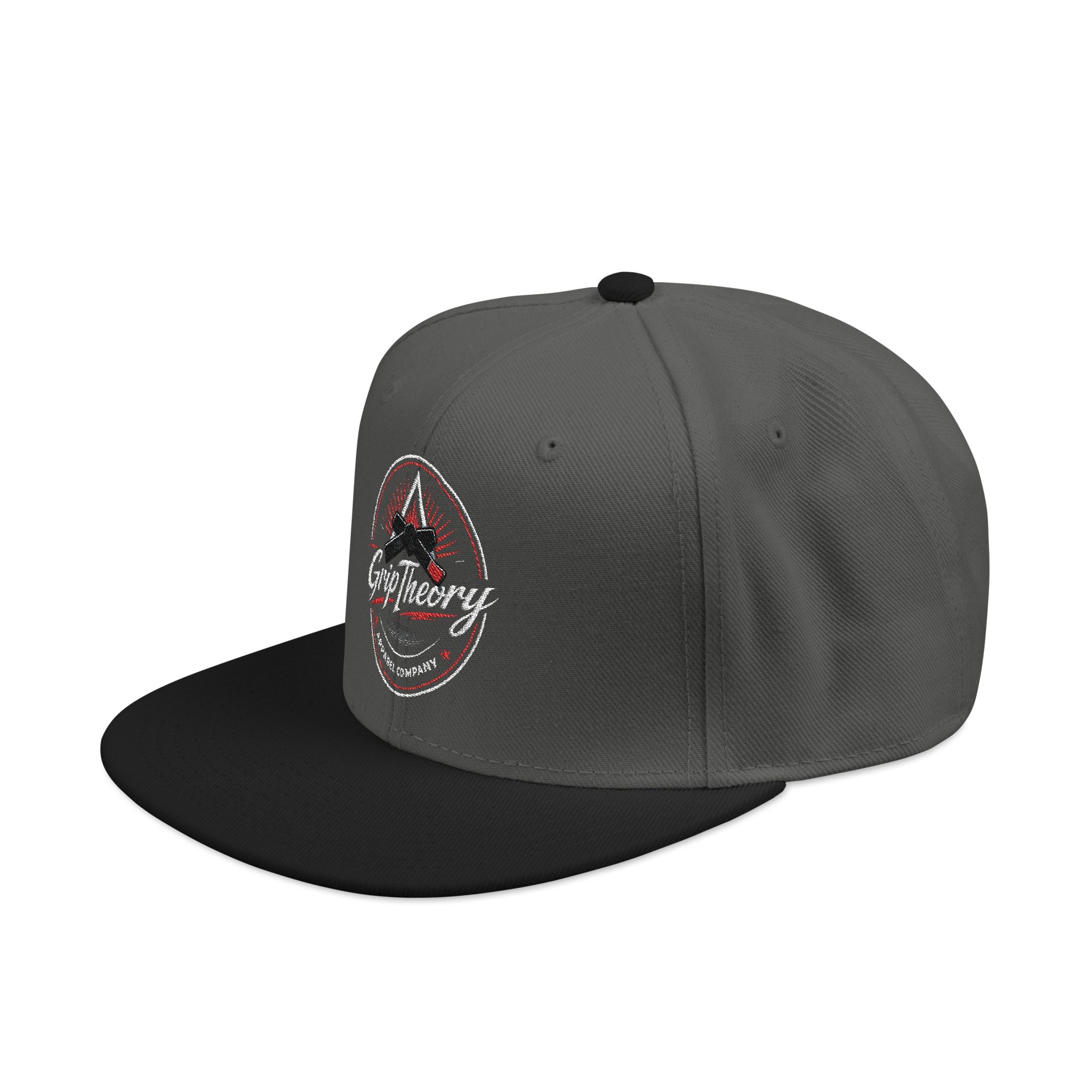 Snapback Hat — 'Theory' Embroidered Streetwear Cap