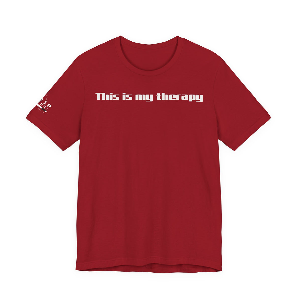 Jiu Jitsu Grappling Martial Arts T-Shirt (Therapy-white)
