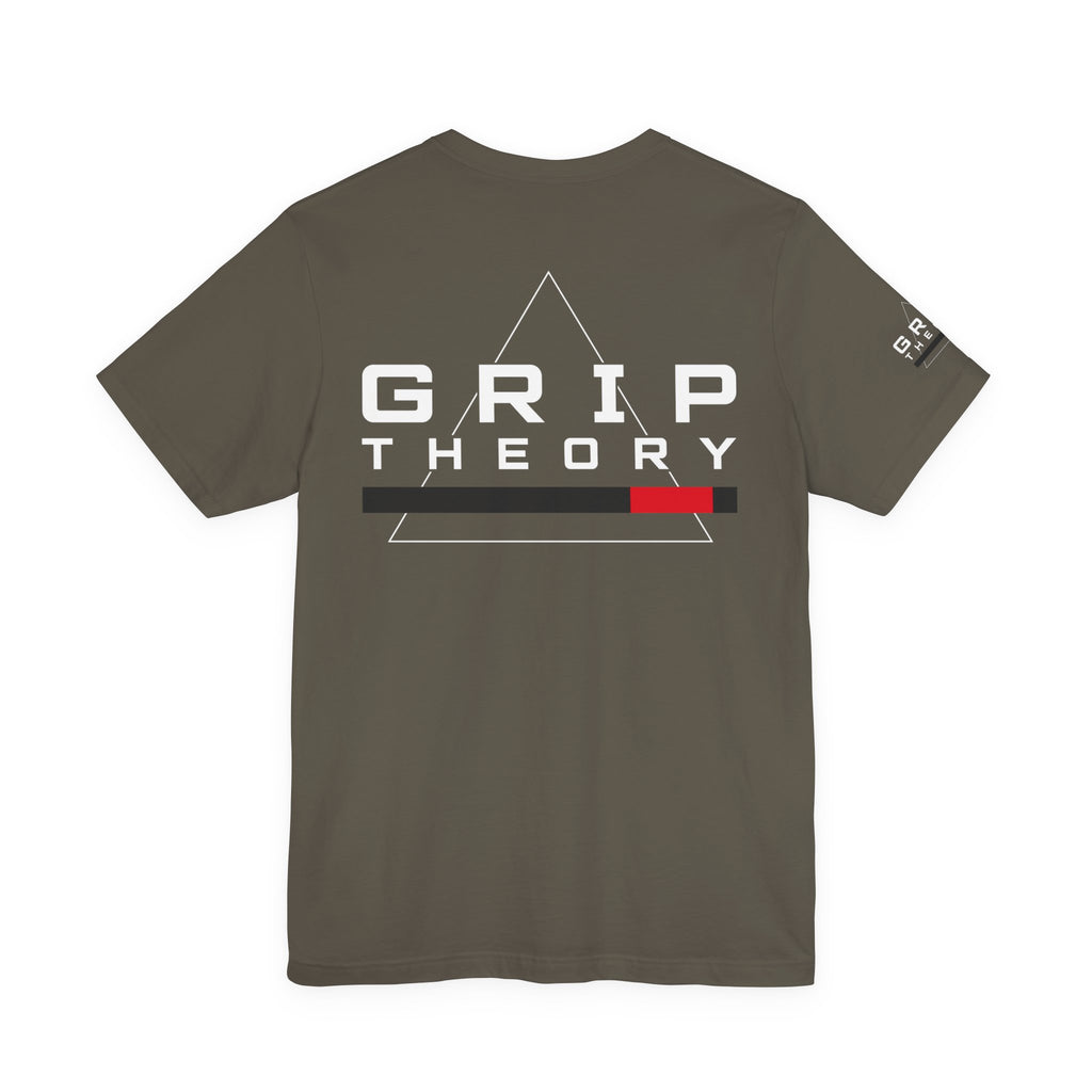 Jiu Jitsu Grappling Martial Arts T-Shirt (Osoto Gari-black)