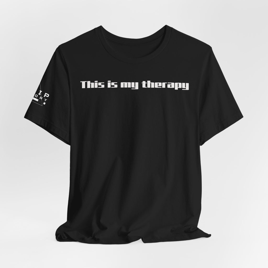 Jiu Jitsu Grappling Martial Arts T-Shirt (Therapy-white)