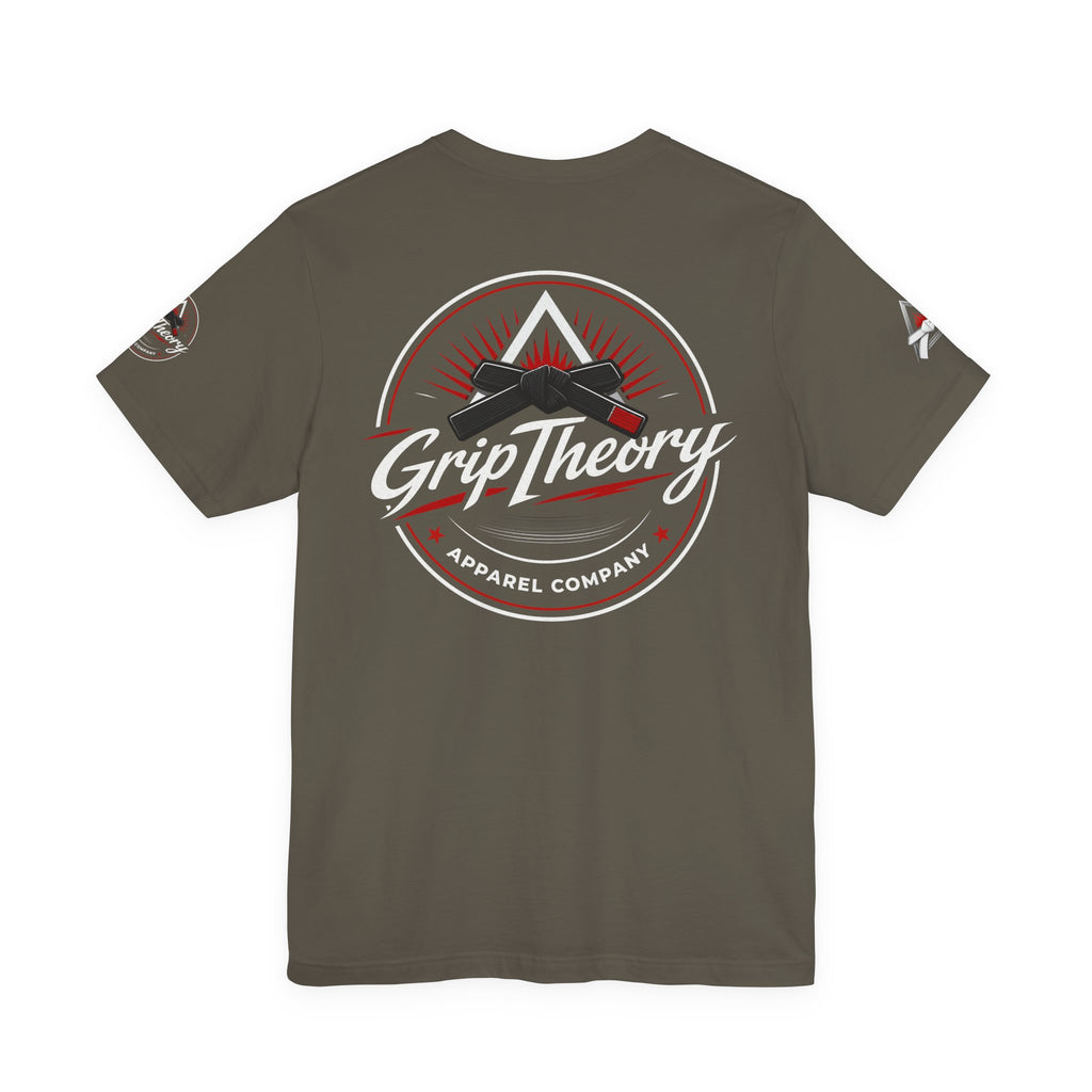 Jiu Jitsu Grappling Martial Arts T-Shirt (white belt)