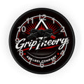 GripTheory Logo Wall Clock — Skate-Inspired Apparel Décor