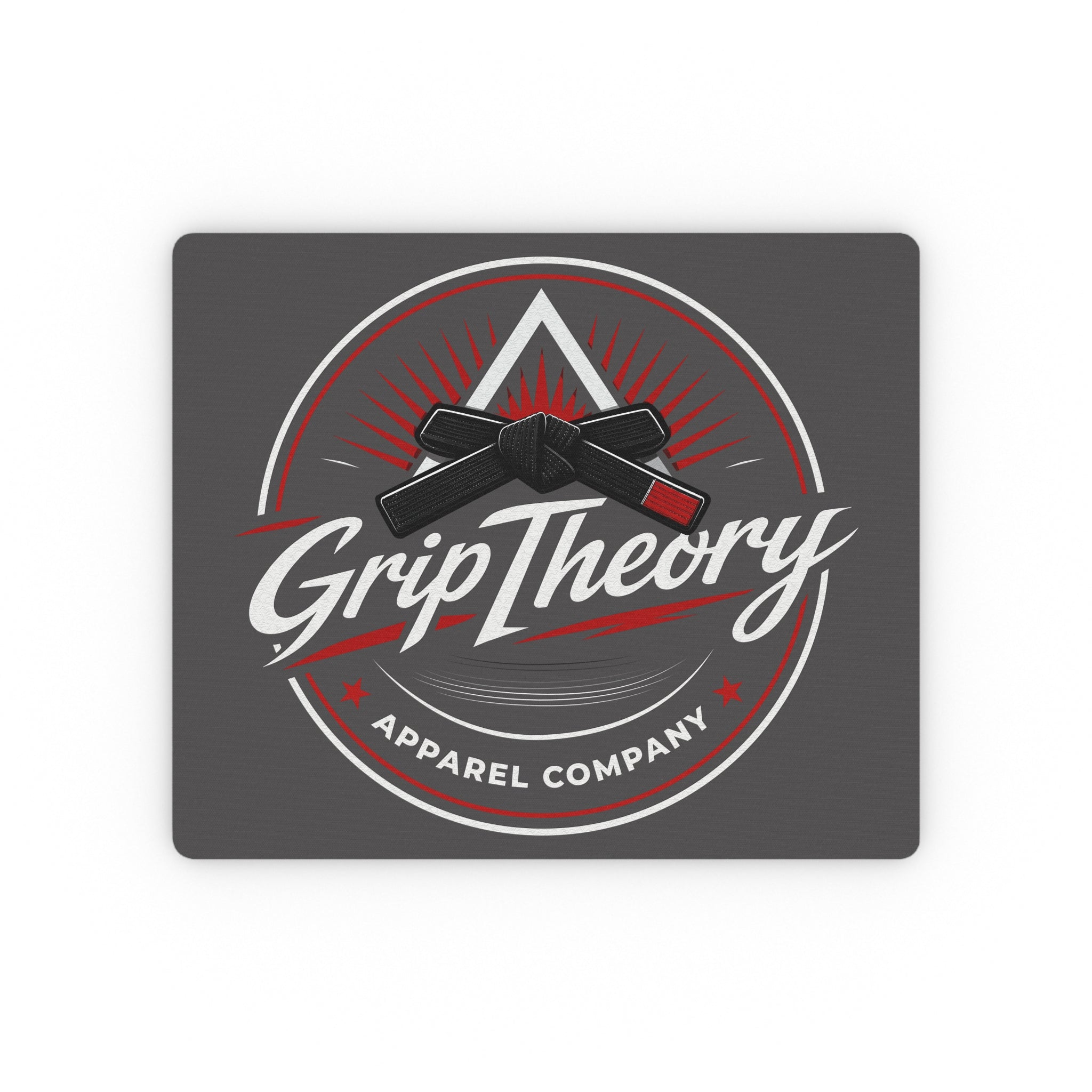 Grip Theory Logo Mouse Pad — Rectangular Gaming/Office Desk Mat