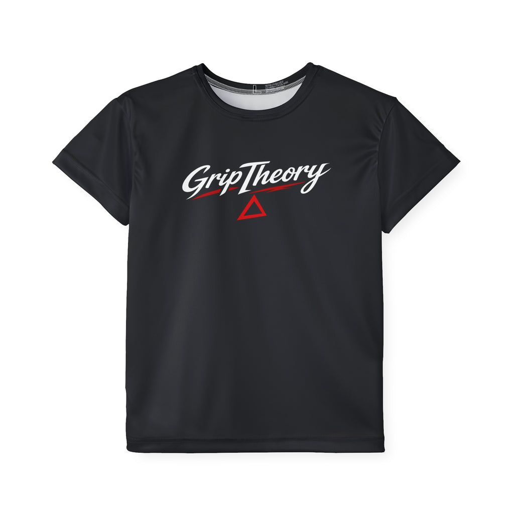 Kids Jersey — GripTheory Sports Logo Performance Tee