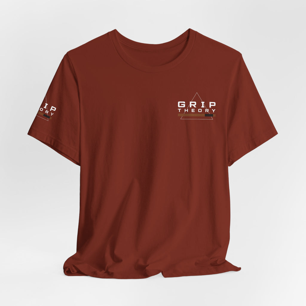 Jiu Jitsu Grappling Martial Arts T-Shirt ( Brown belt)