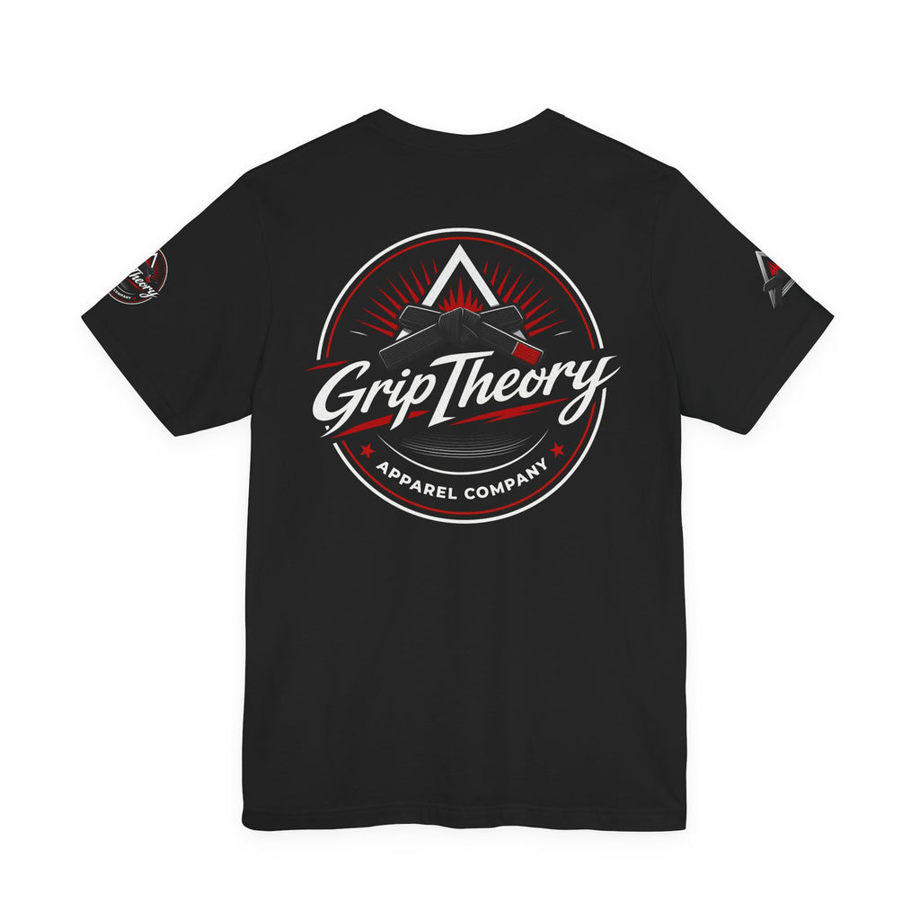 Jiu Jitsu Grappling T-Shirt — Martial Arts Pride Tee (black belt)