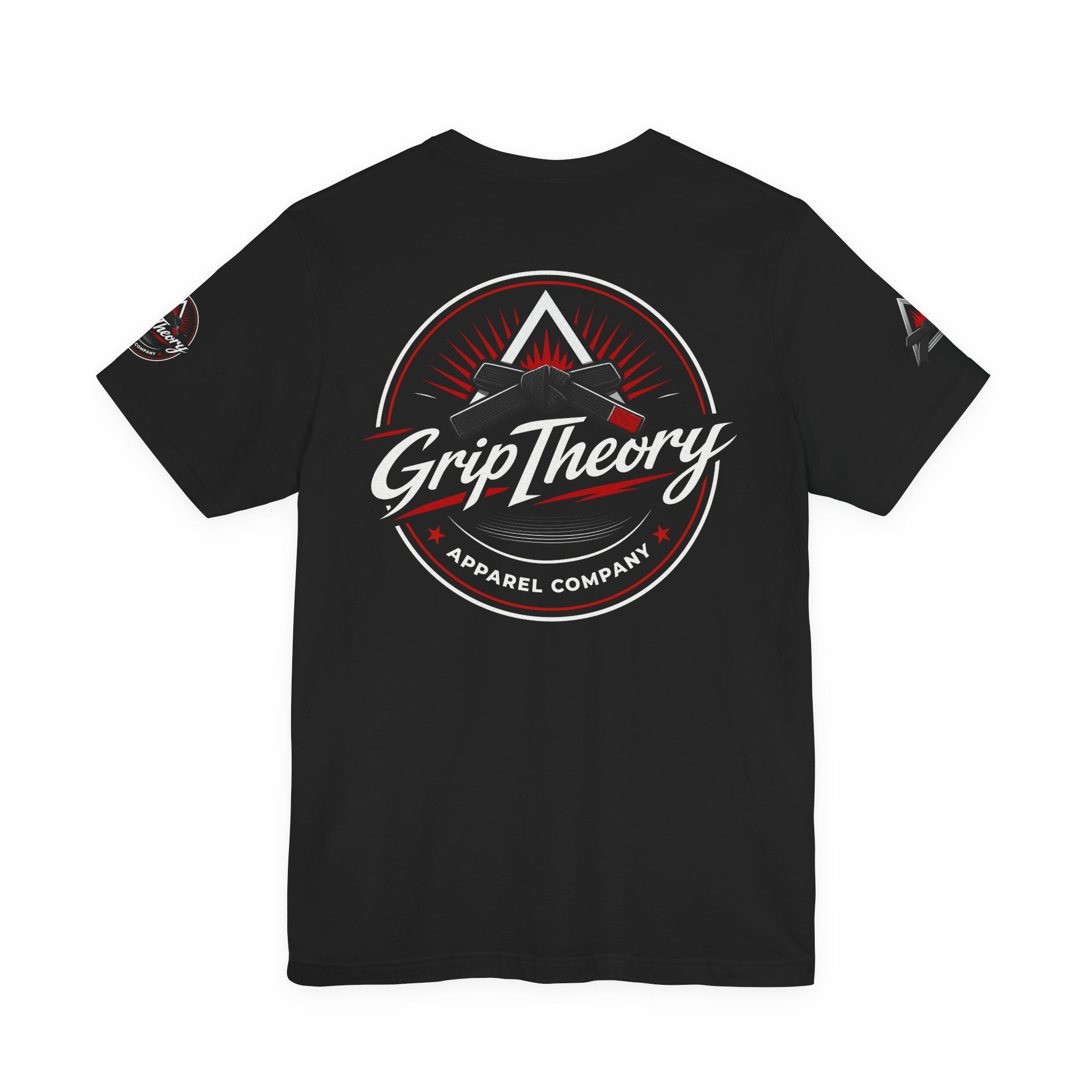 Jiu Jitsu Grappling T-Shirt — Martial Arts Pride Tee (black belt)