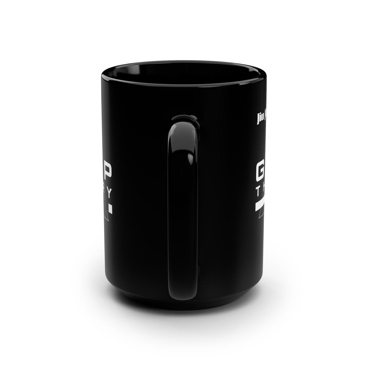 Copy of Grip Theory Black 15oz Mug — Bold Logo Coffee Cup for Desk & Gym Fans