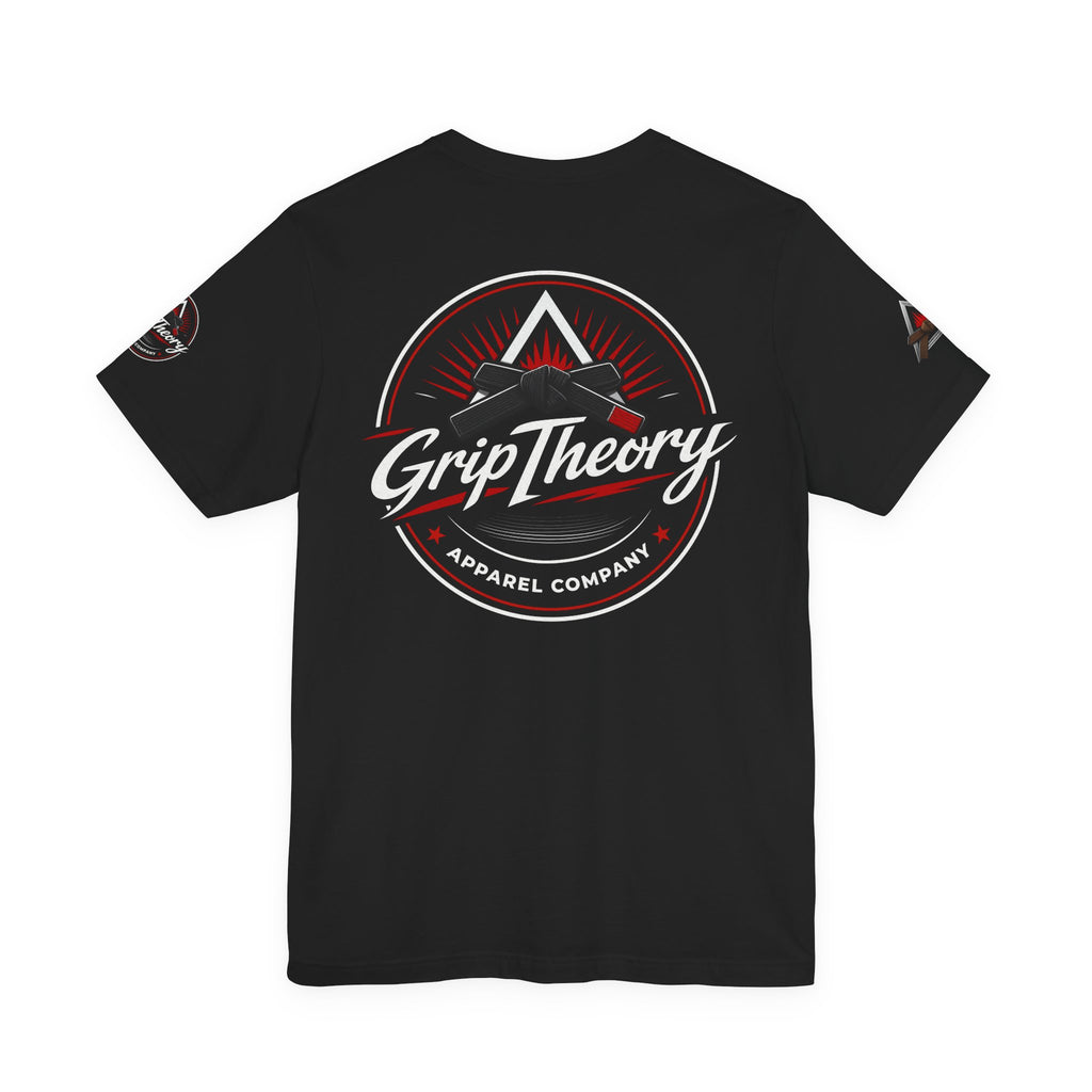 Jiu Jitsu Grappling T-Shirt — Martial Arts Pride Tee (brown belt)