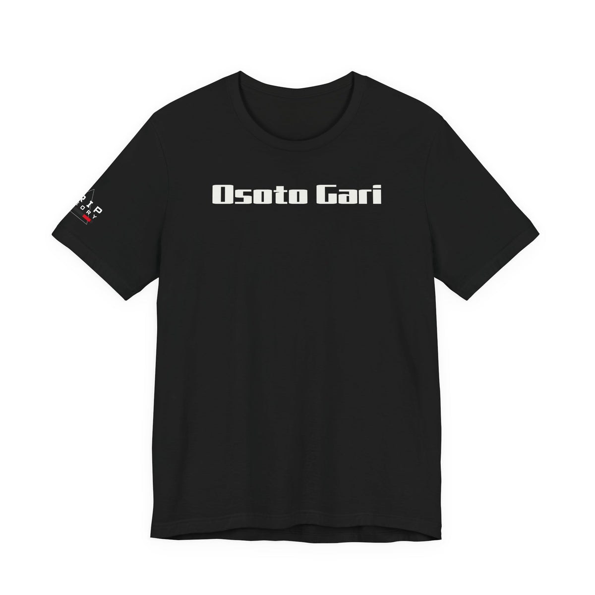 Jiu Jitsu Grappling Martial Arts T-Shirt (Osoto Gari-black)