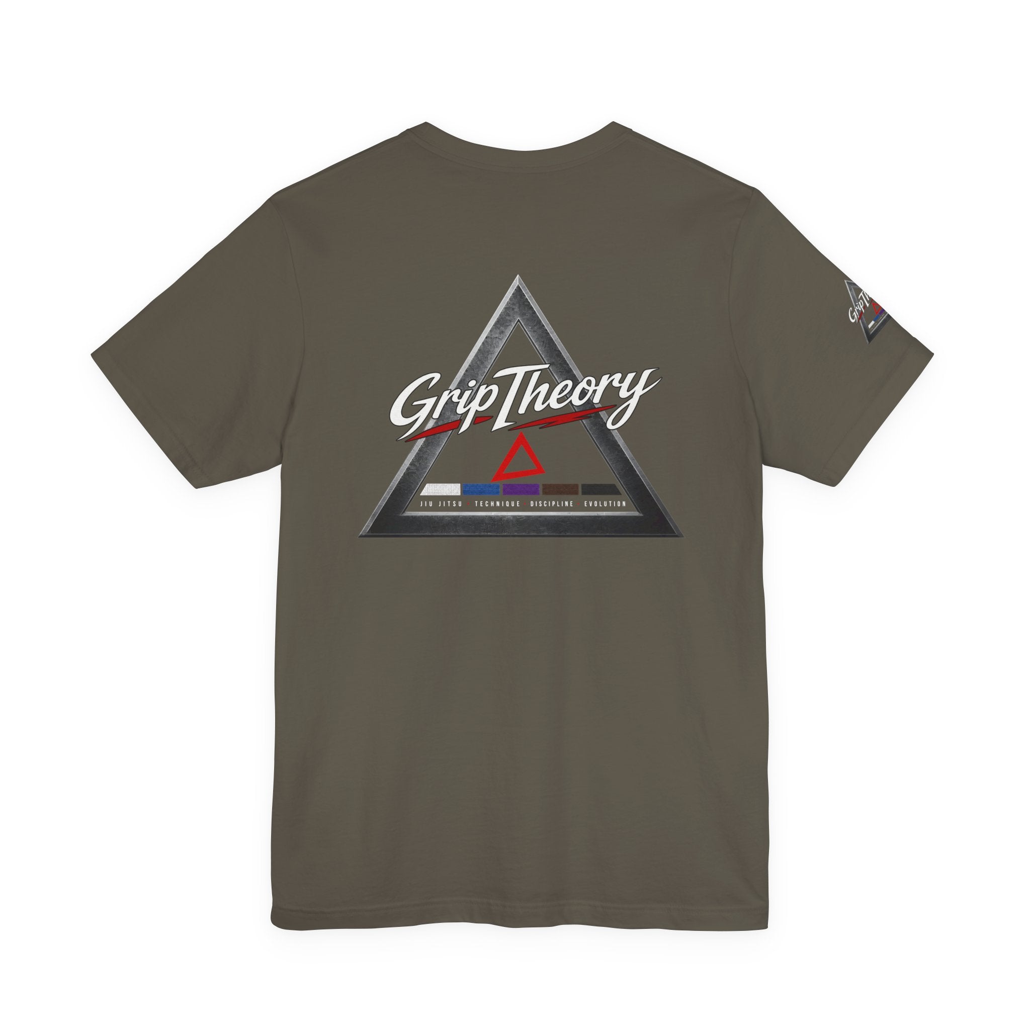 Grip Theory Jiu Jitsu Tee — Grappling Apparel Shirt (Trust the process)