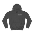 Triangle Minimalist Hoodie — Gothic Red Accent Pullover