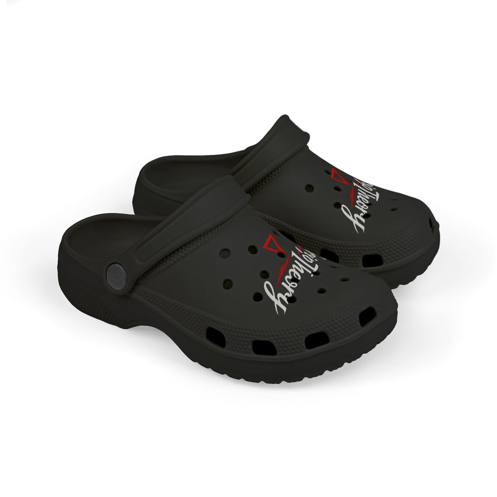 Jiu Jitsu Grappling Kids EVA Foam Clogs — Grip Theory Logo