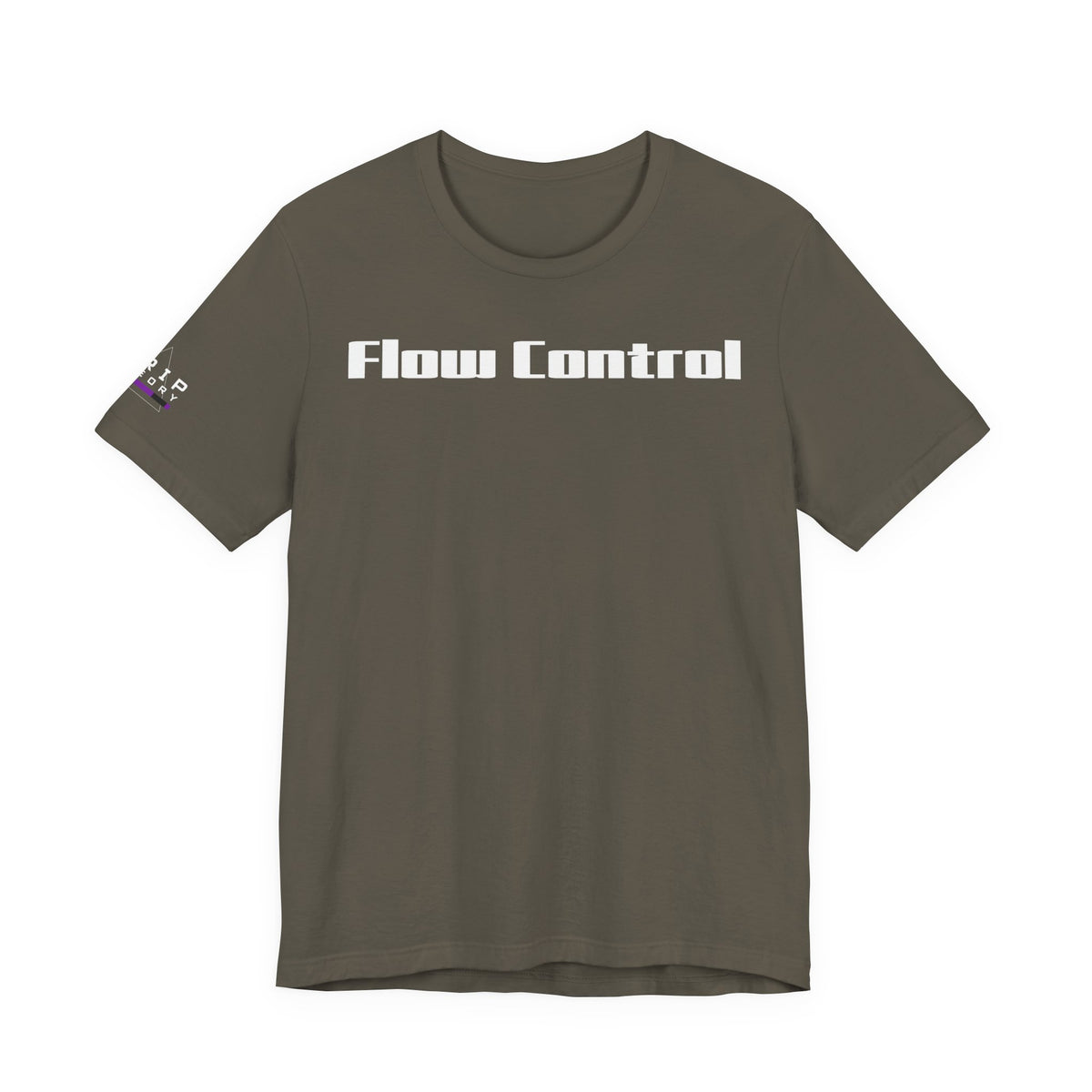 Jiu Jitsu Grappling Martial Arts T-Shirt (Flow Control-purple)