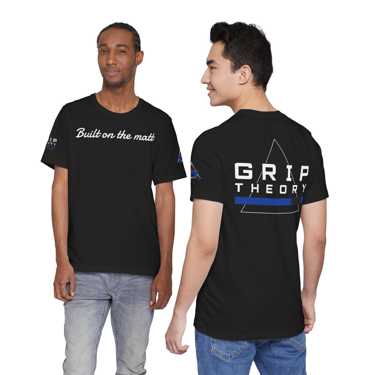 Jiu Jitsu Grappling T-Shirt — Martial Arts Pride Tee (brown belt)