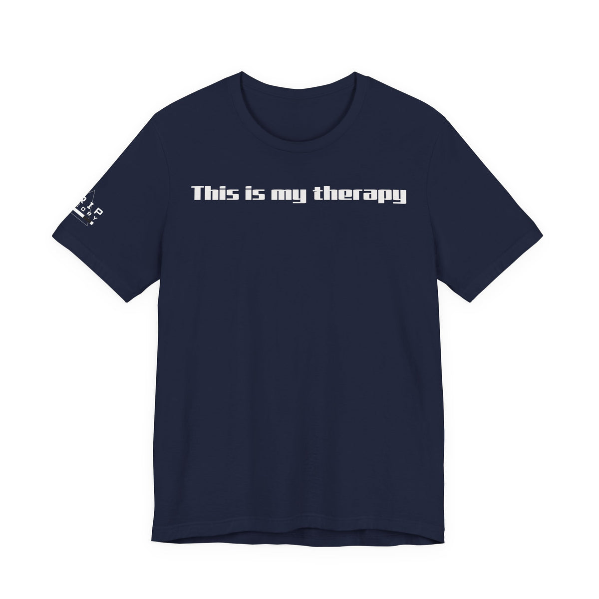 Jiu Jitsu Grappling Martial Arts T-Shirt (Therapy-white)