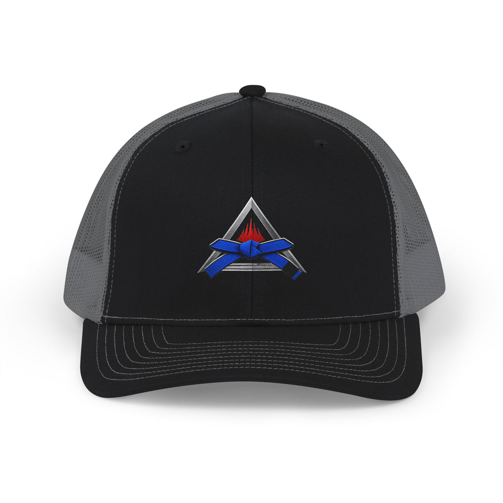 Blue Belt Snapback Trucker Cap