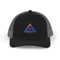 Blue Belt Snapback Trucker Cap