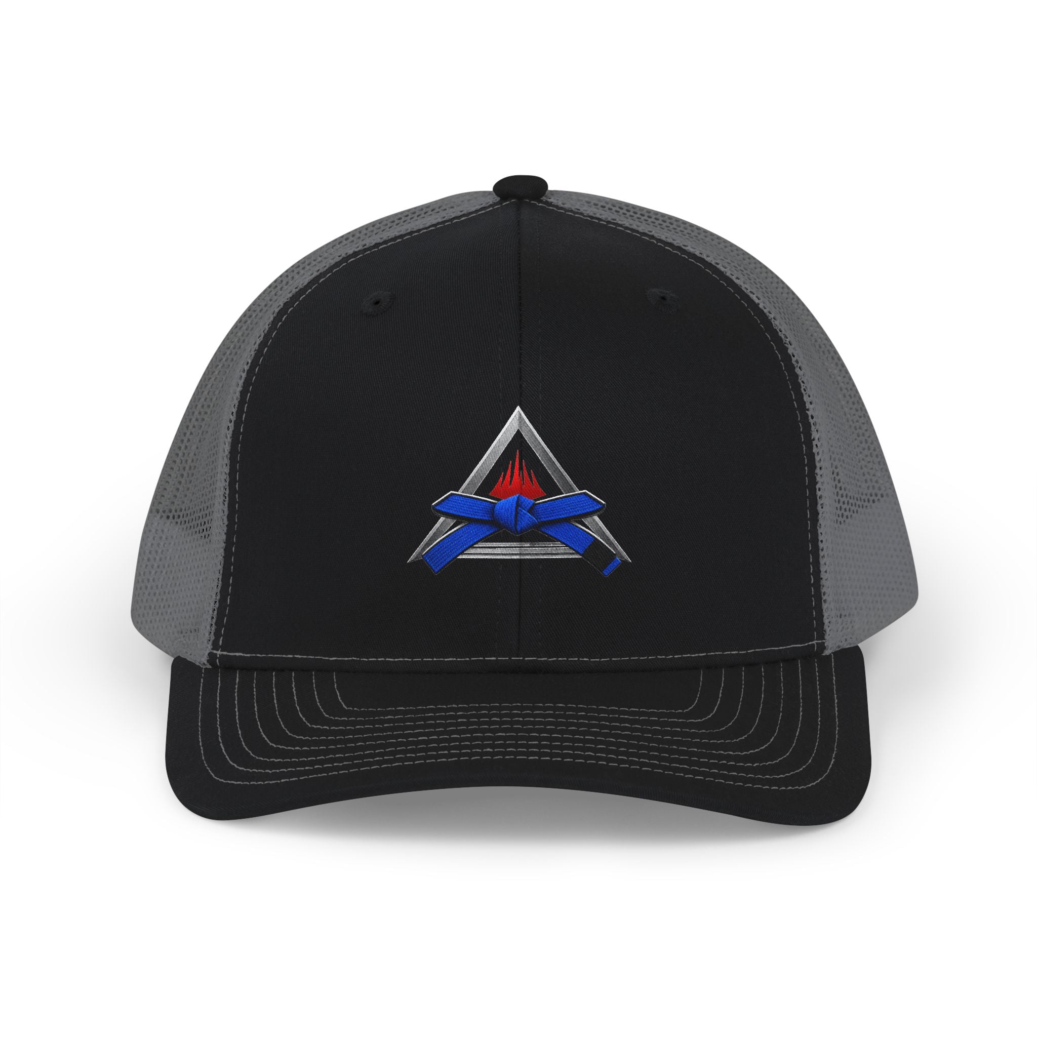Blue Belt Snapback Trucker Cap