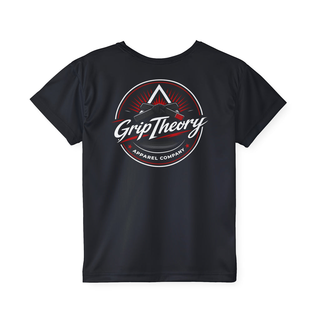 Kids Jersey — GripTheory Sports Logo Performance Tee