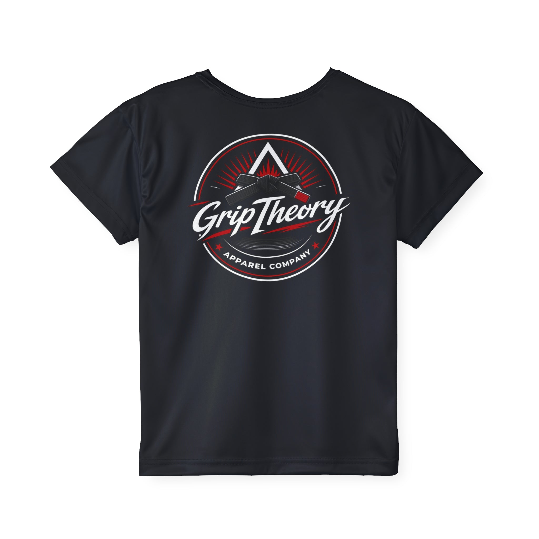 Kids Jersey — GripTheory Sports Logo Performance Tee