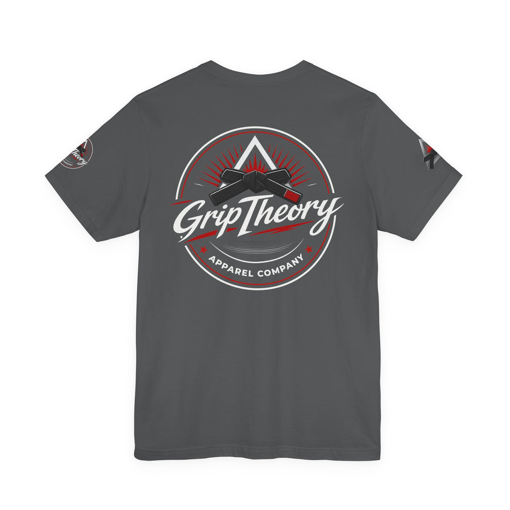 Jiu Jitsu Grappling T-Shirt — Martial Arts Pride Tee (black belt)