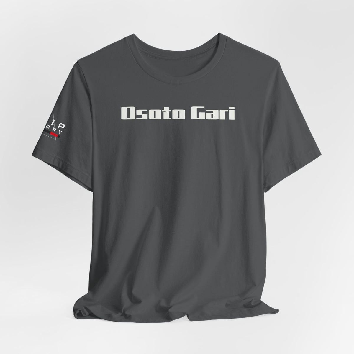 Jiu Jitsu Grappling Martial Arts T-Shirt (Osoto Gari-black)