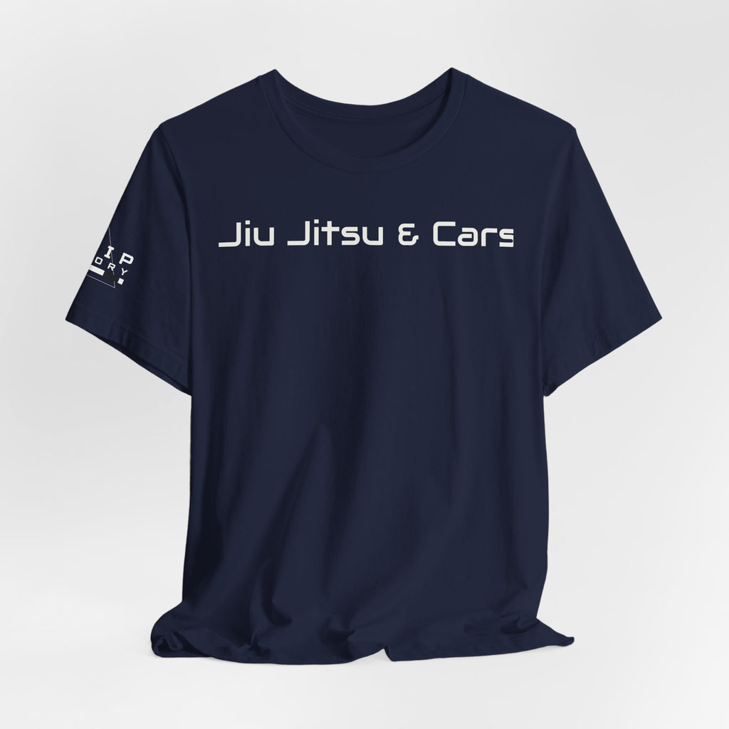 Jiu Jitsu Grappling Martial Arts T-Shirt (Jiu Jitsu & Cars)