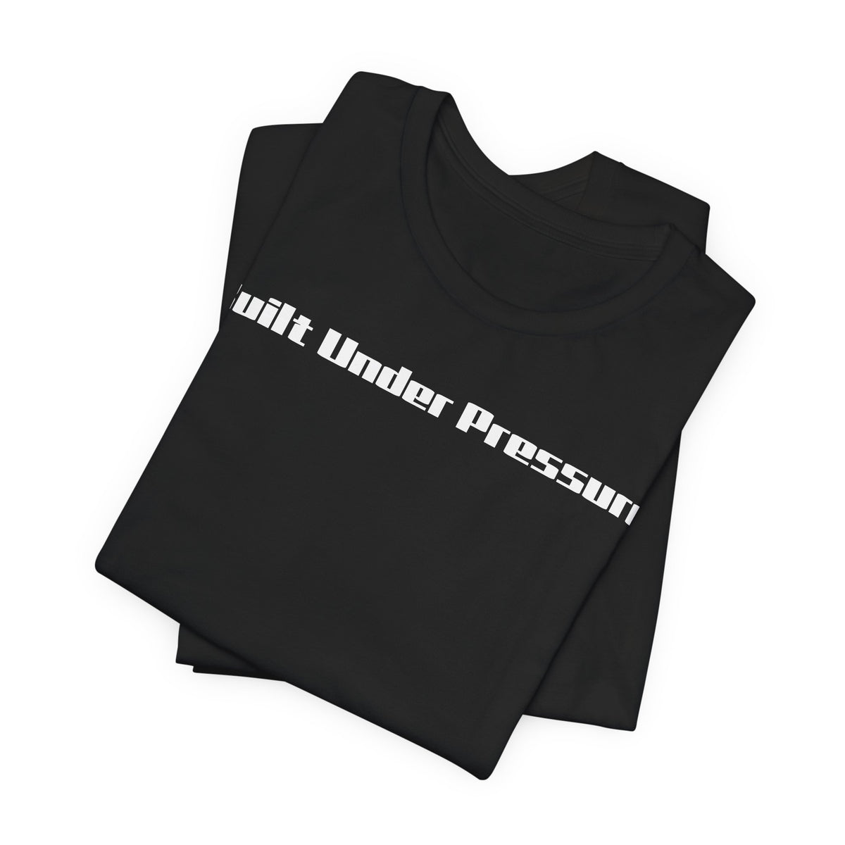 Grip Theory T-Shirt — "Built Under Pressure" Graphic Tee (Brown)