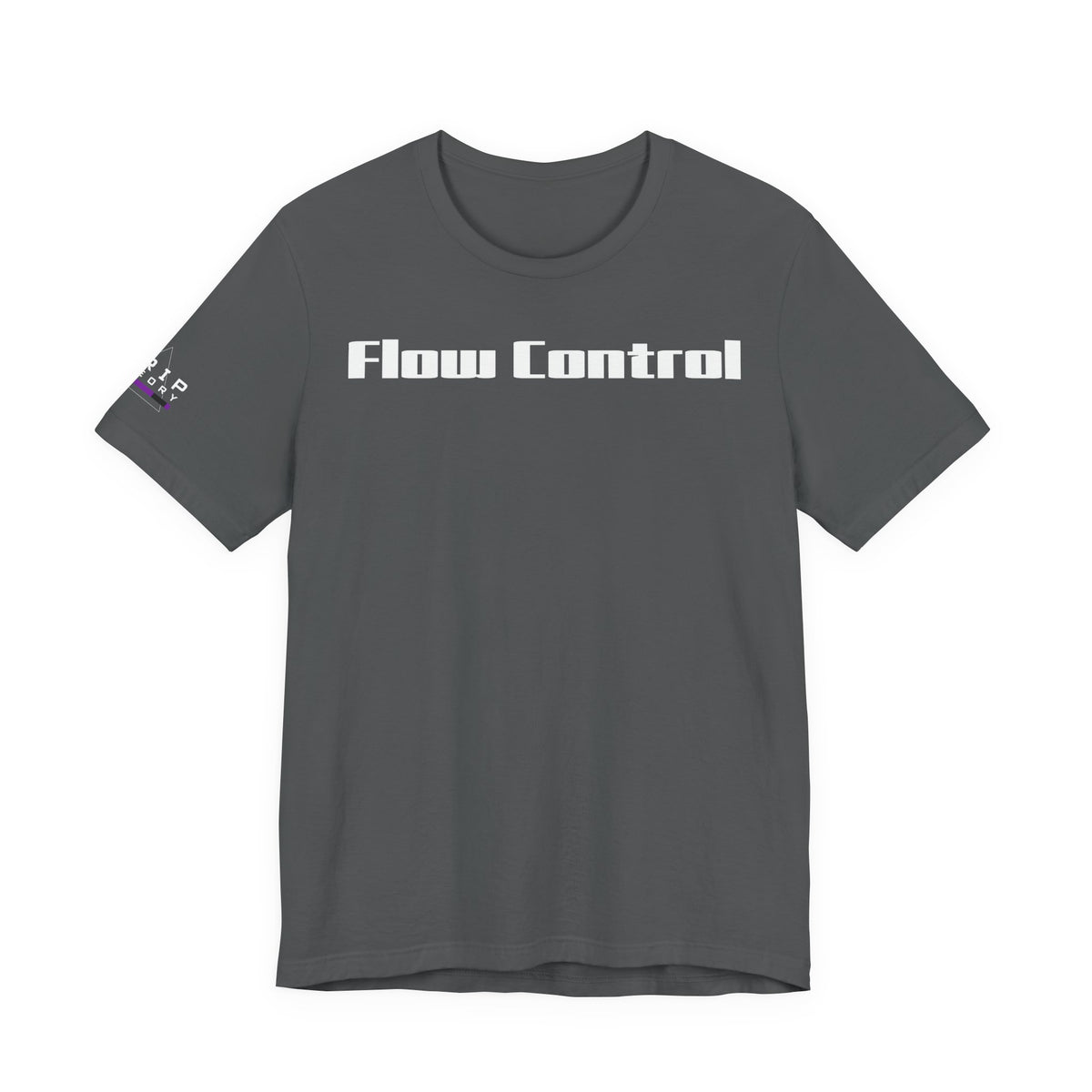 Jiu Jitsu Grappling Martial Arts T-Shirt (Flow Control-purple)
