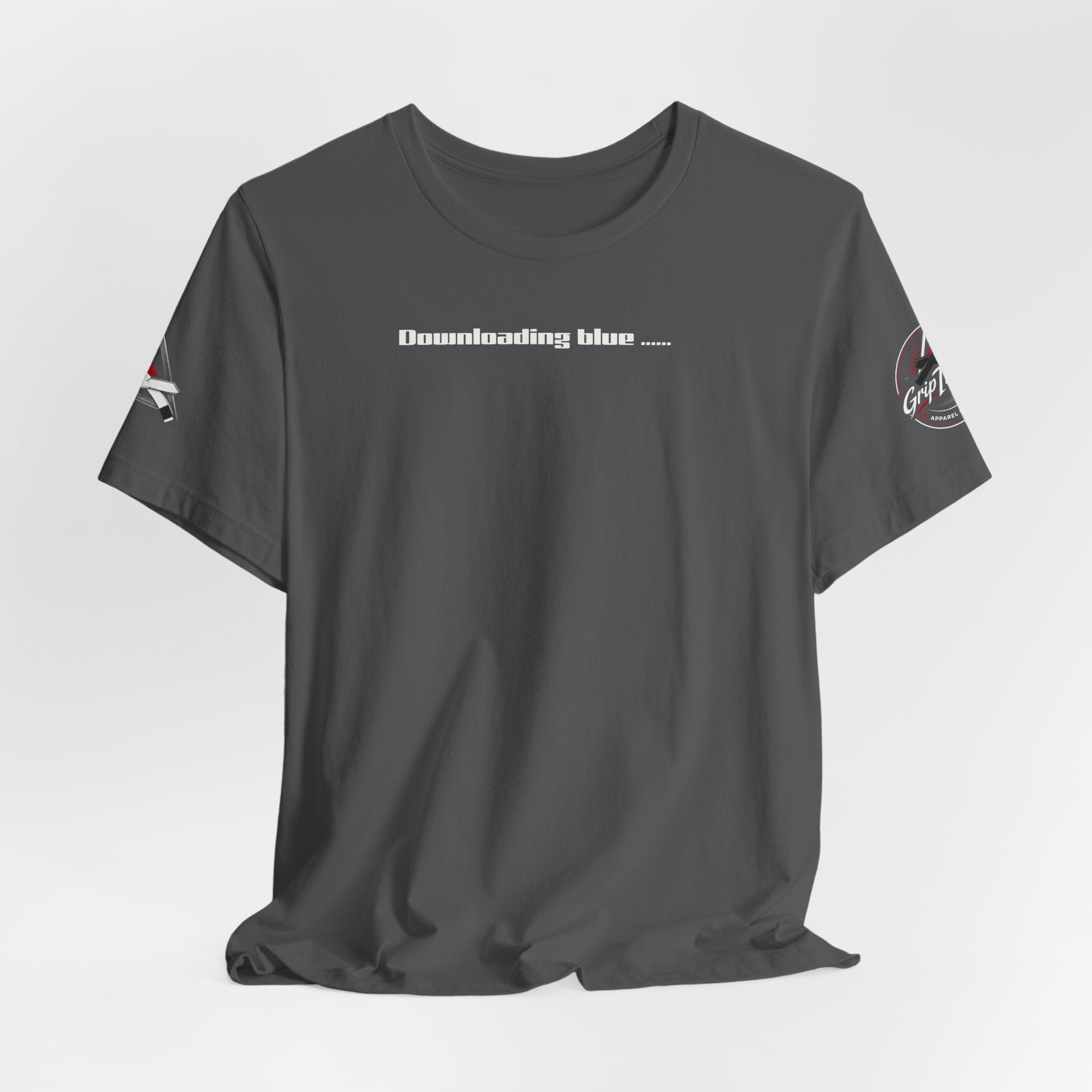 Jiu Jitsu Grappling Martial Arts T-Shirt (white belt)