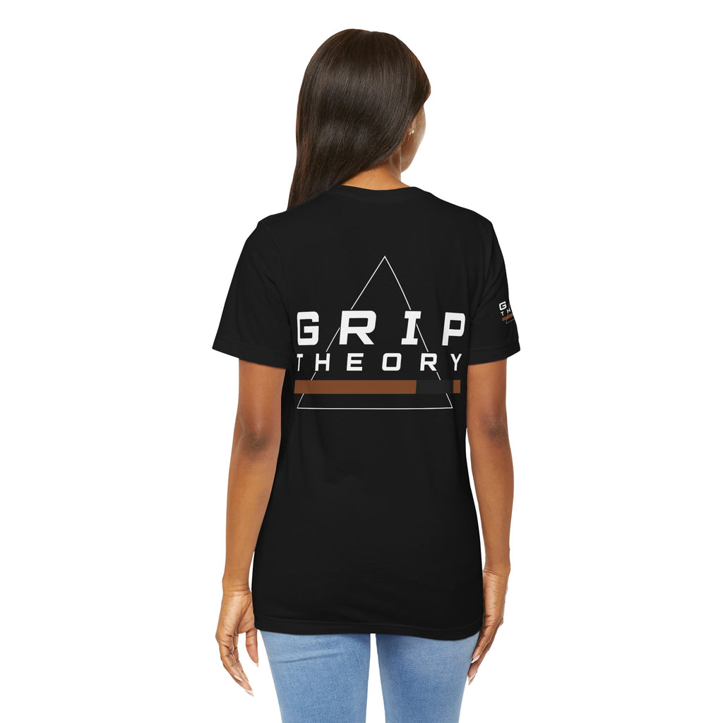 Jiu Jitsu Grappling T-Shirt — Martial Arts Pride Tee (brown belt)