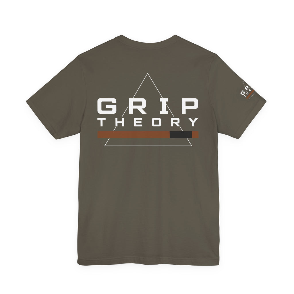 Jiu Jitsu Grappling T-Shirt — Martial Arts Pride Tee (brown belt)