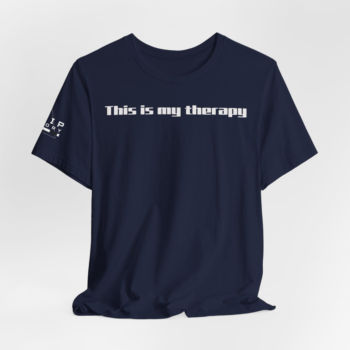 Jiu Jitsu Grappling Martial Arts T-Shirt (Therapy-white)