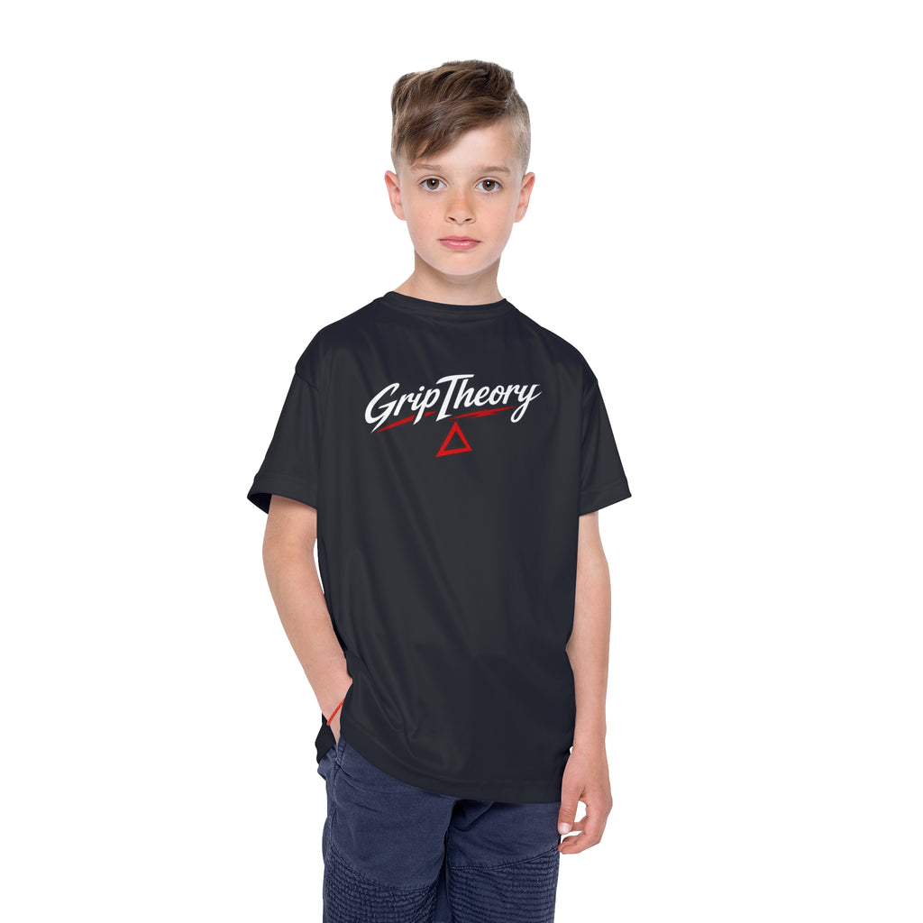 Kids Jersey — GripTheory Sports Logo Performance Tee