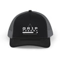 Grip Theory White Belt Snapback Trucker Cap (White)