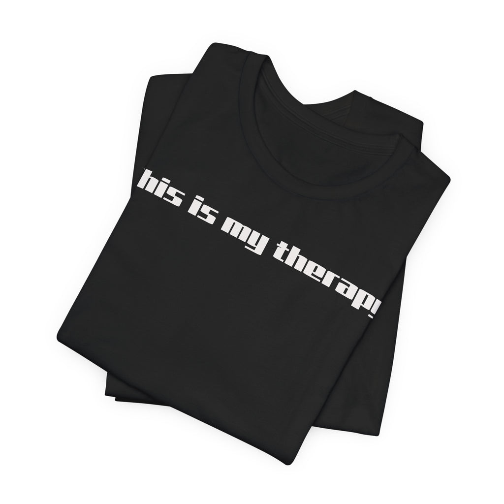 Jiu Jitsu Grappling Martial Arts T-Shirt (Therapy-white)