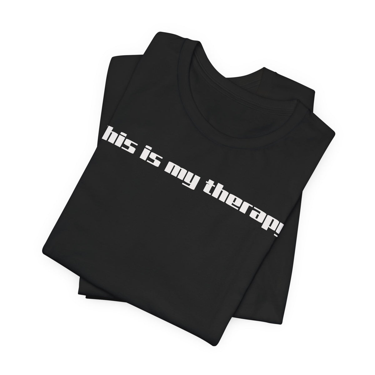 Jiu Jitsu Grappling Martial Arts T-Shirt (Therapy-white)