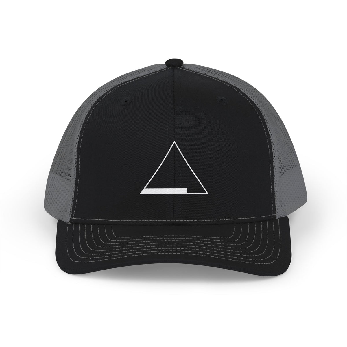Grip Theory White Belt Snapback Trucker Cap (white belt)