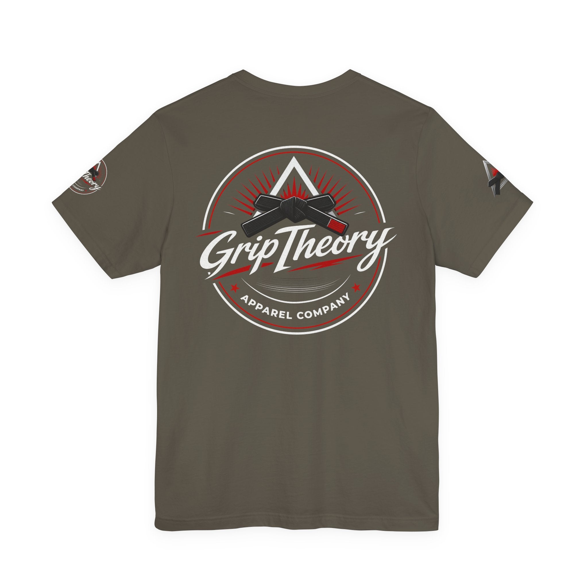 Jiu Jitsu Grappling T-Shirt — Martial Arts Pride Tee (black belt)