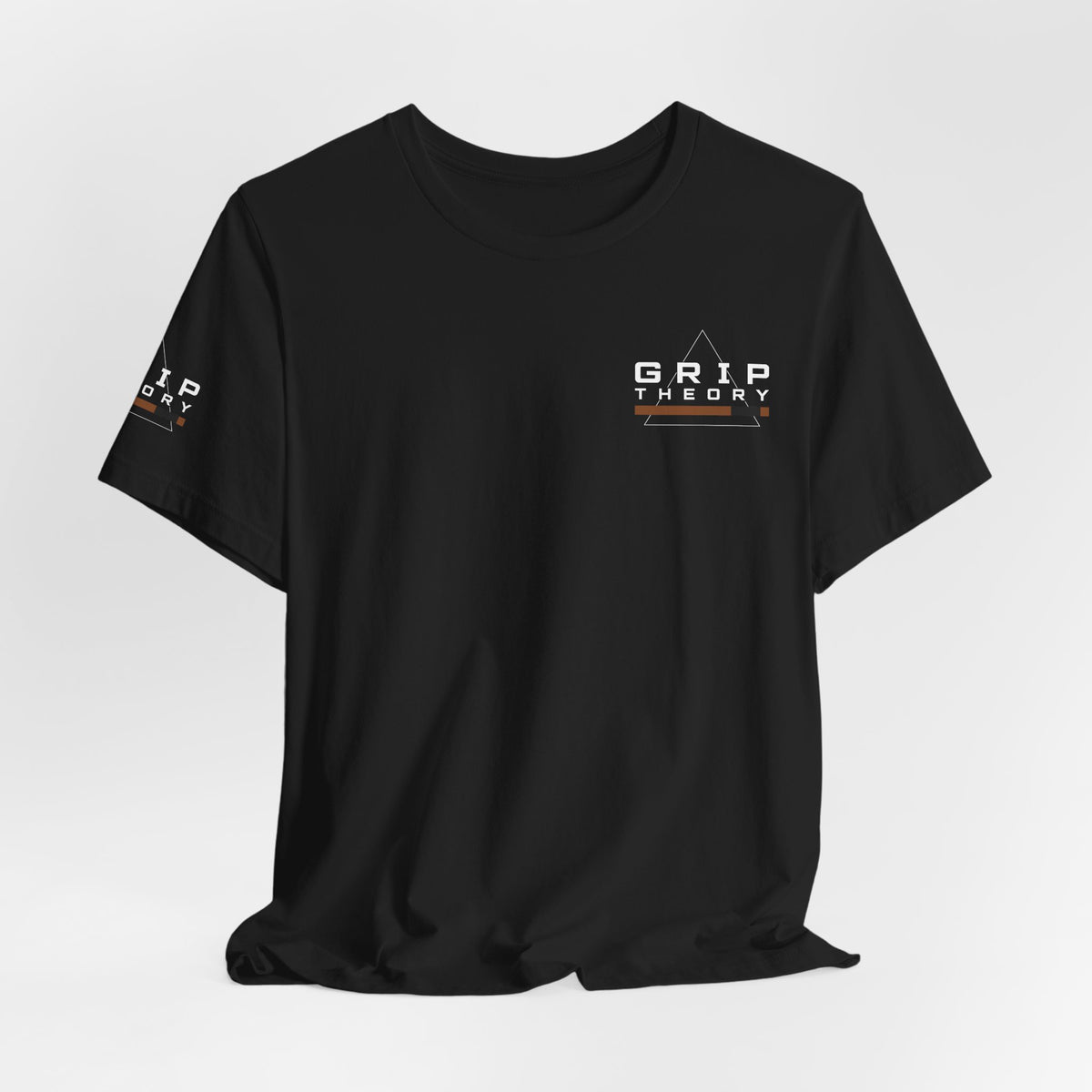 Jiu Jitsu Grappling Martial Arts T-Shirt ( Brown belt)