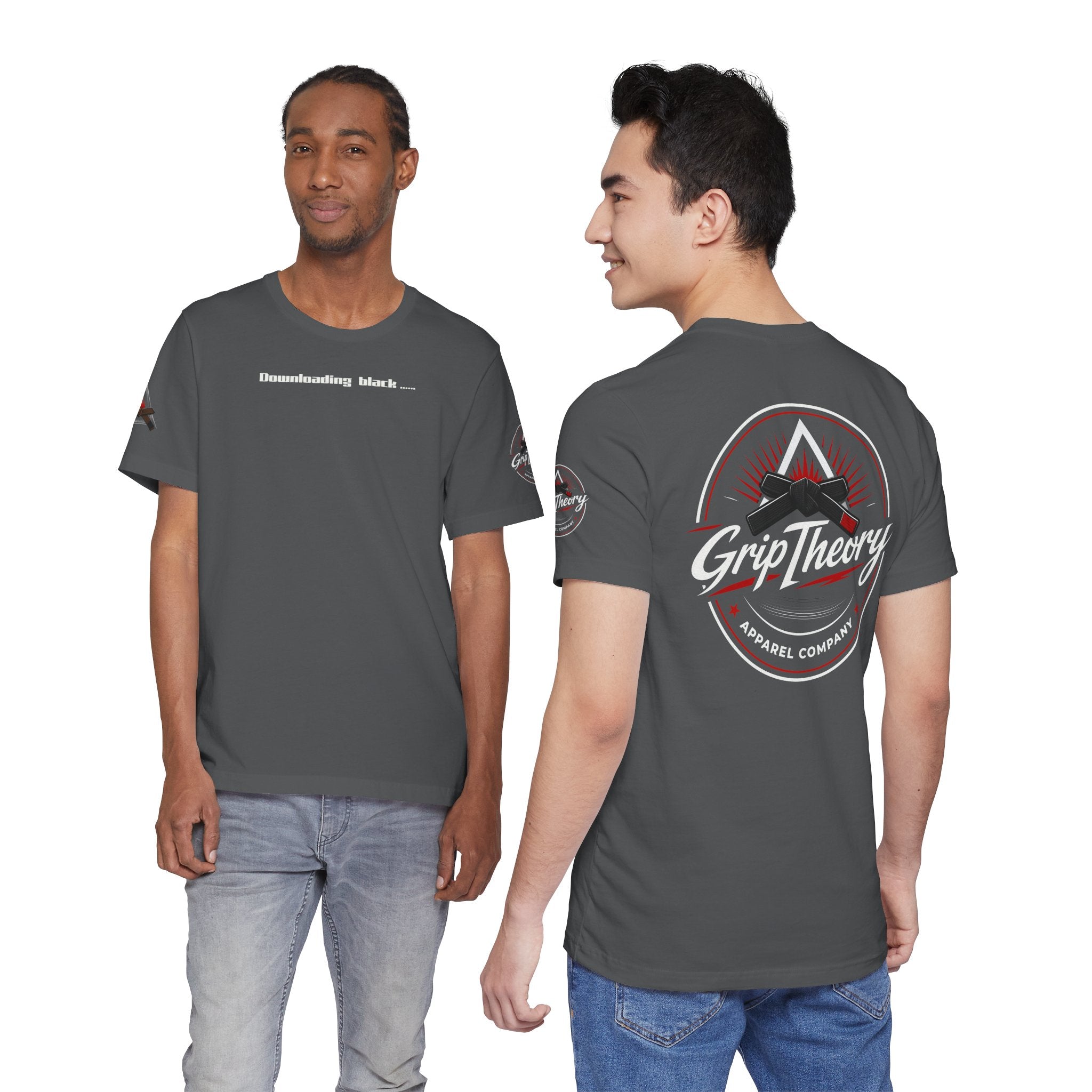 Jiu Jitsu Grappling T-Shirt — Martial Arts Pride Tee (brown belt)
