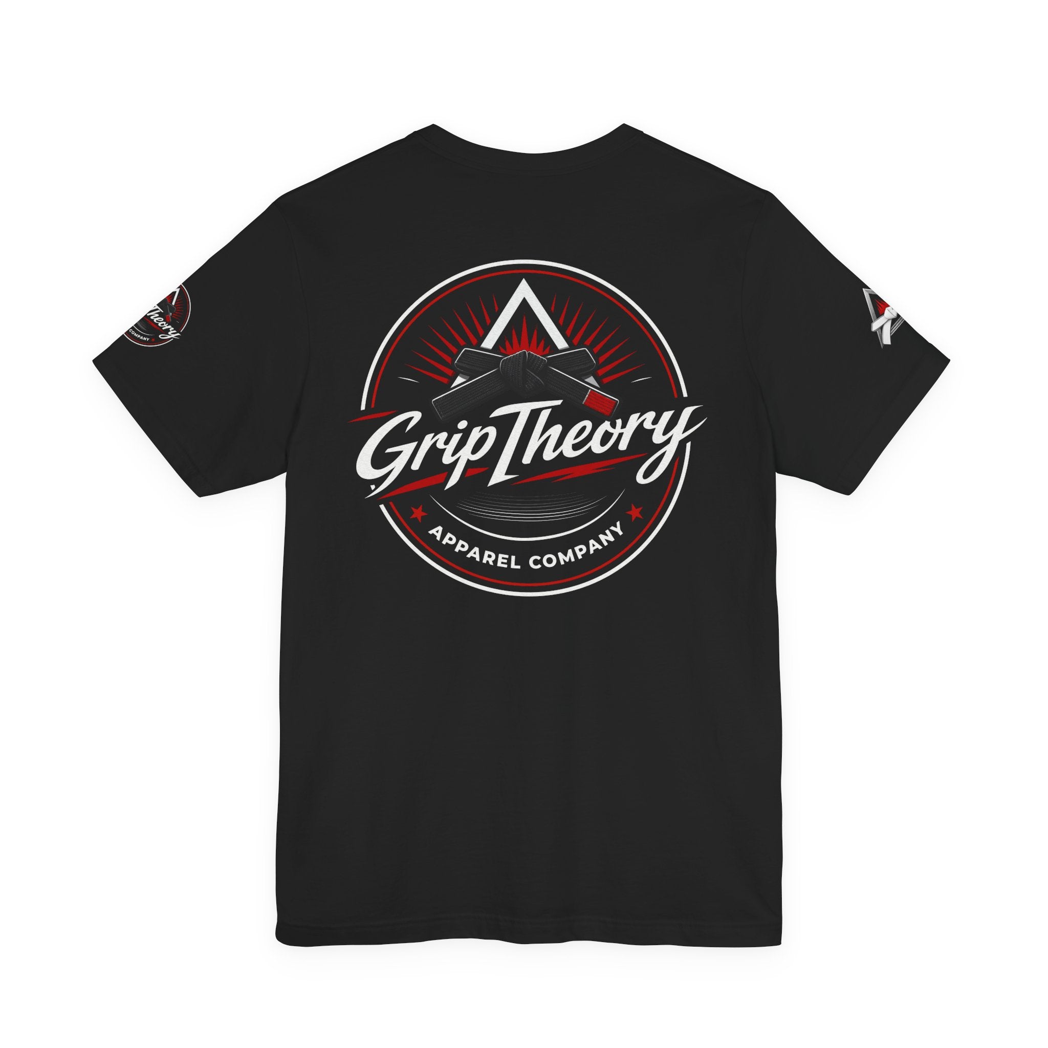 Jiu Jitsu Grappling Martial Arts T-Shirt (white belt)
