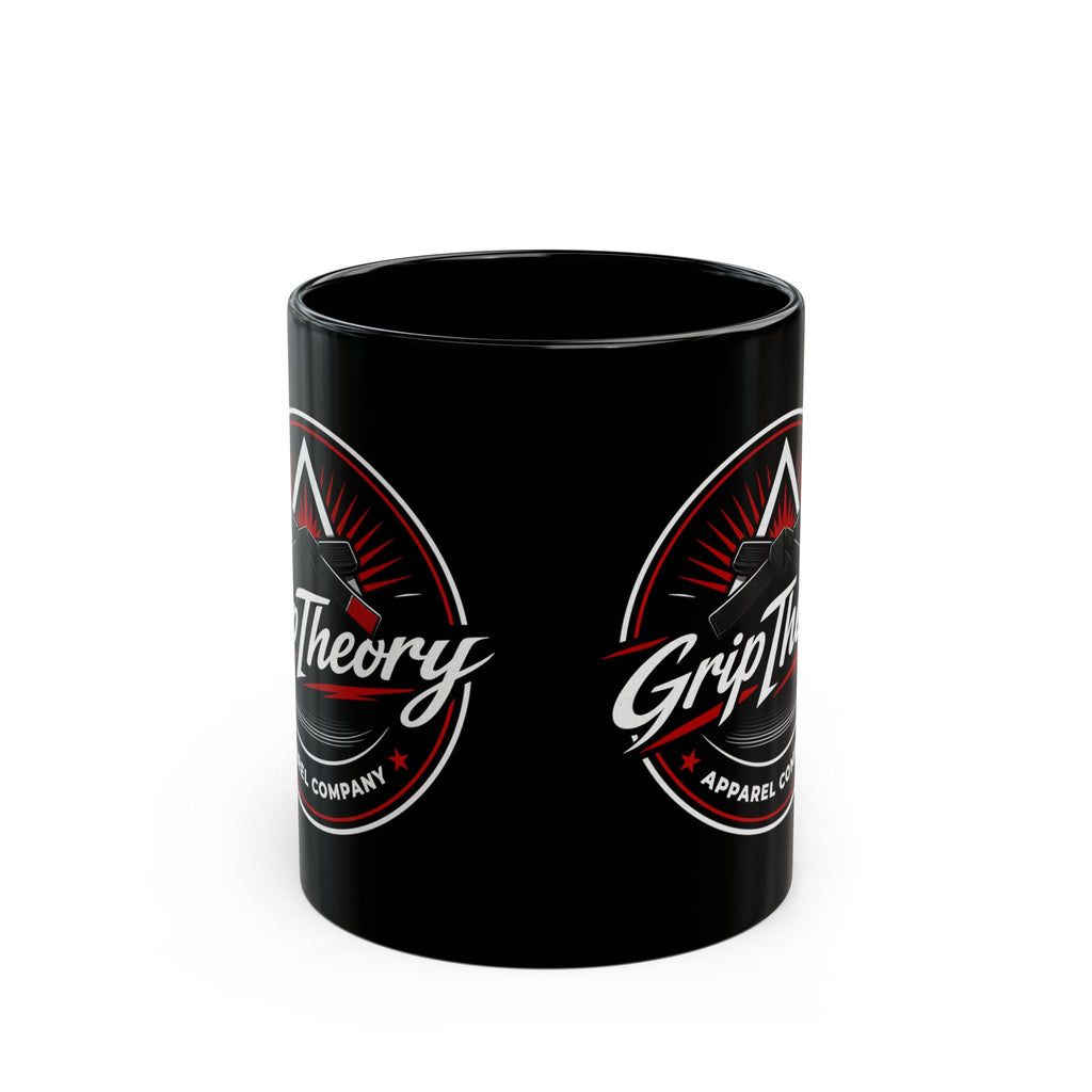 Jiu Jitsu Black Mug — 11oz & 15oz Coffee Cup for Martial Arts Fans