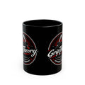 Jiu Jitsu Black Mug — 11oz & 15oz Coffee Cup for Martial Arts Fans