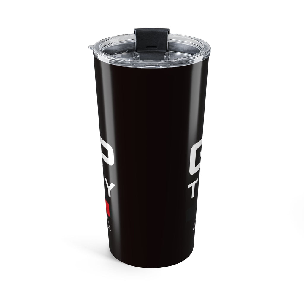 20oz Stainless Tumbler – Black Grip Theory Logo Insulated Travel Cup
