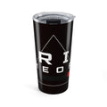 20oz Stainless Tumbler – Black Grip Theory Logo Insulated Travel Cup